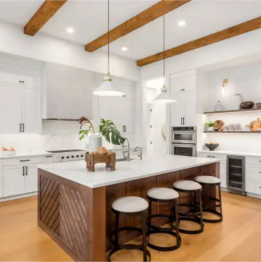 Kitchen and Living Space